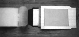 Negative loaded into sleeve